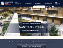 Tablet Screenshot of demathieu-bard-immobilier.com